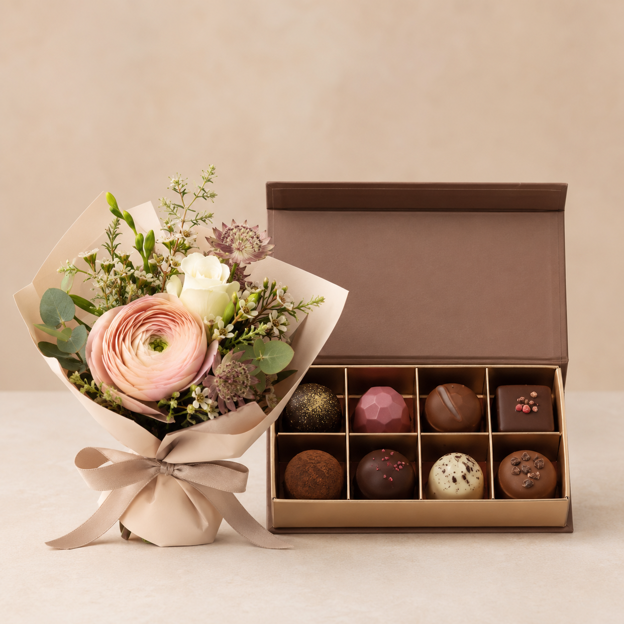Chocolate & Flowers