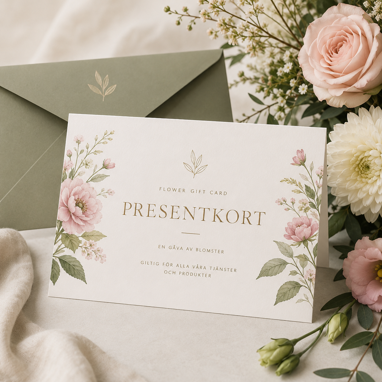 Flower Gift Card